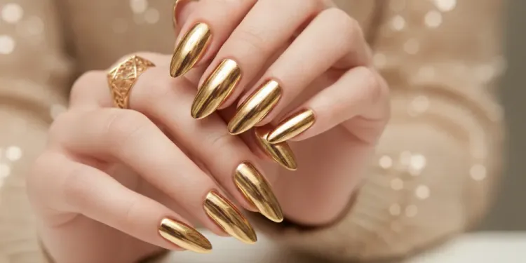 16 Stunning Gold Nail Art Ideas for 2025