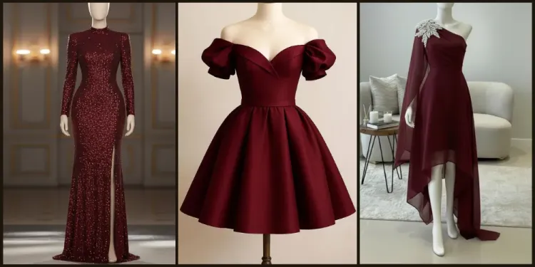 Burgundy Dreams: Unveiling Our Most Glamorous, Structurally Luxe Collection