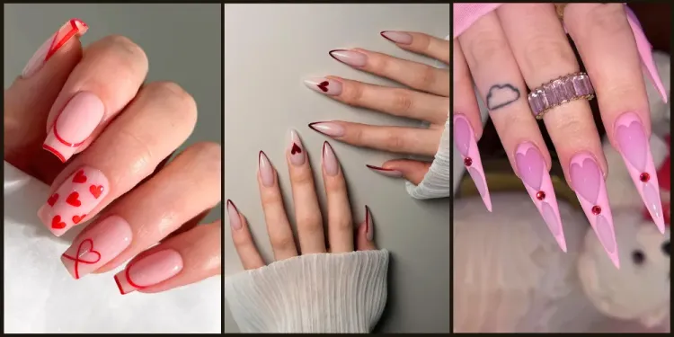 15 Heart Nail Designs Pinterest Is Obsessed With in 2026 — Romantic, Cute & Trendy Ideas