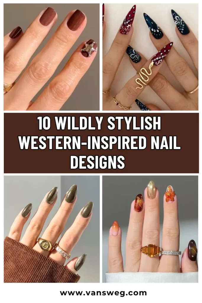 10 Wildly Stylish Western-Inspired Nail Designs Taking Over 2025 13 Stylish nail designs